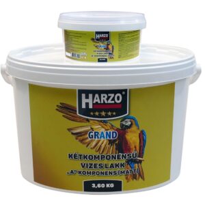 HARZO Kétkomponensű Vizes Lakk
